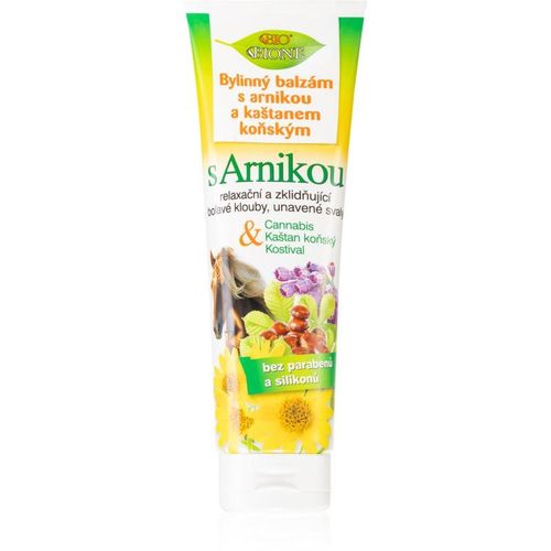 Bione Cosmetics Cannabis s Arnikou kruidenbalsem met arnica en paardenkastanje 300 ml