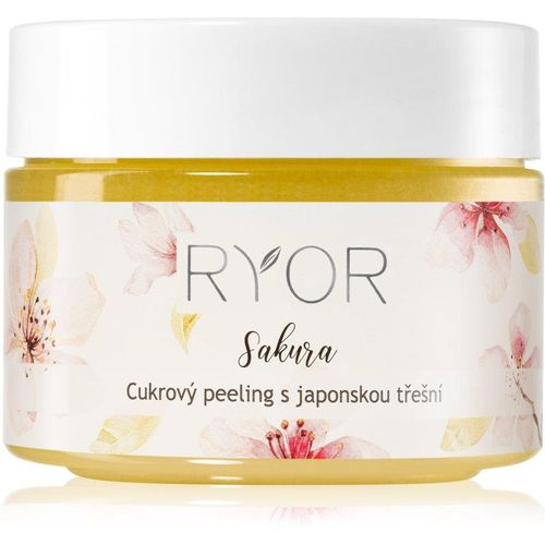 RYOR Sakura Suiker Peeling voor Zachte Reiniging en Huidvoeding 325 gr