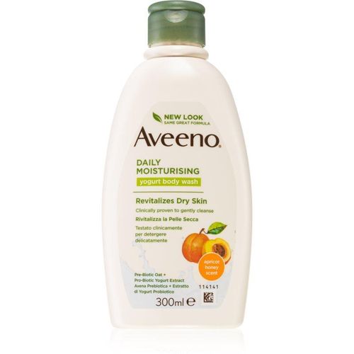 Aveeno Daily Moisturising Yoghurt body wash Voedende Douchegel Apricot & Yoghurt 300 ml