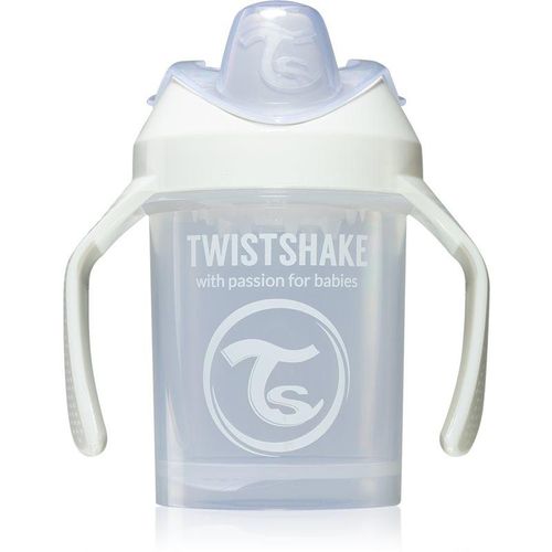 Twistshake Training Cup White trainingsbeker 230 ml