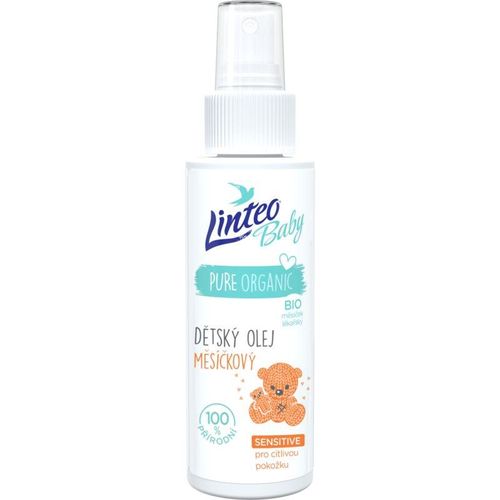 Linteo Pure Organic Baby Oil Calendulaolie voor Kids 100 ml