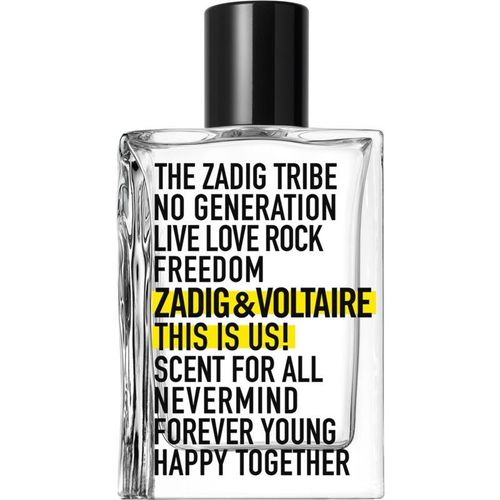 Zadig & Voltaire THIS IS US! Eau de Toilette Unisex 30 ml