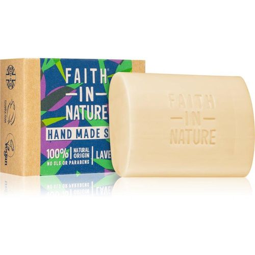 Faith In Nature Hand Made Soap Lavender Natuurlijke Zeep met Lavendel Geur 100 gr