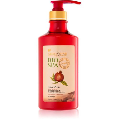 Sea of Spa Bio Spa Pomegranate douche- en badcrème met Mineralen uit Dode Zee met geur Pomegranate 780 ml