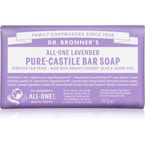 Dr. Bronner’s Lavender savon solide 140 g
