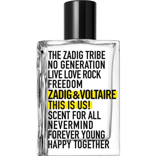 Zadig & Voltaire THIS IS US! Eau de Toilette Unisex 100 ml