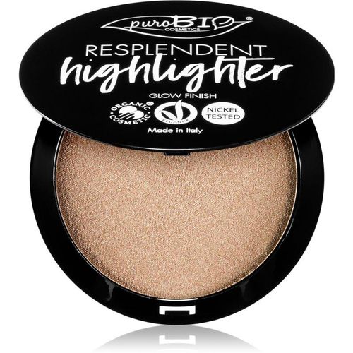 puroBIO Cosmetics Resplendent Highlighter cream highlighter shade 01 Sparkling Wine 9 g