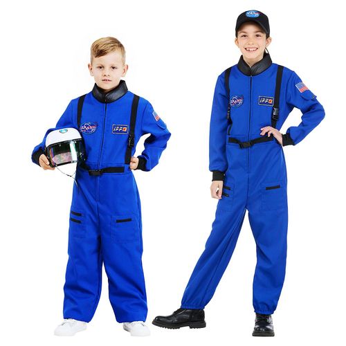 Kinderoverall „Astronaut“, blau