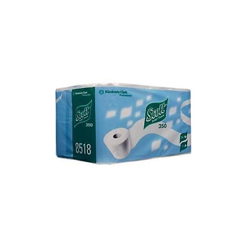 Scott® Toilettenpapier 8518, 3-lagig, 36 Rollen a 350 Blättern, recycelt, weiß