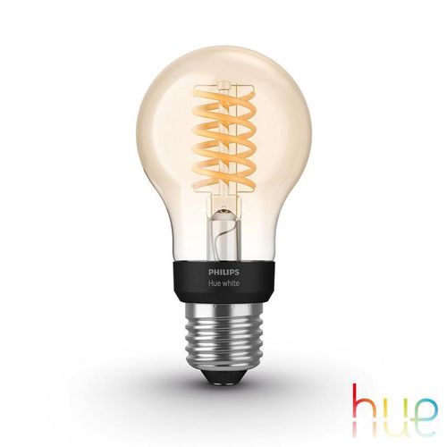 PHILIPS Hue White Filament LED E27 Classic, 9 Watt, 8719514342941,