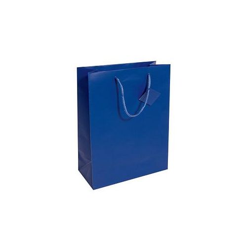 5 SIGEL Geschenktaschen blau 26,0 x 33,0 cm