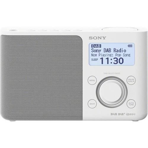 Sony XDR-S61D Kofferradio DAB+, UKW AUX Weiß