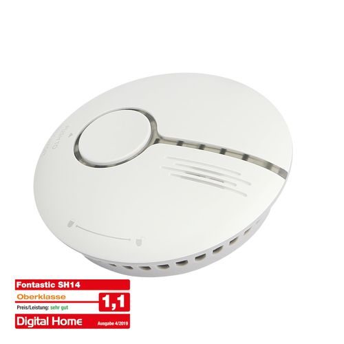 Fontastic Smart Home WiFi Rauchmelder nach DIN EN14604
