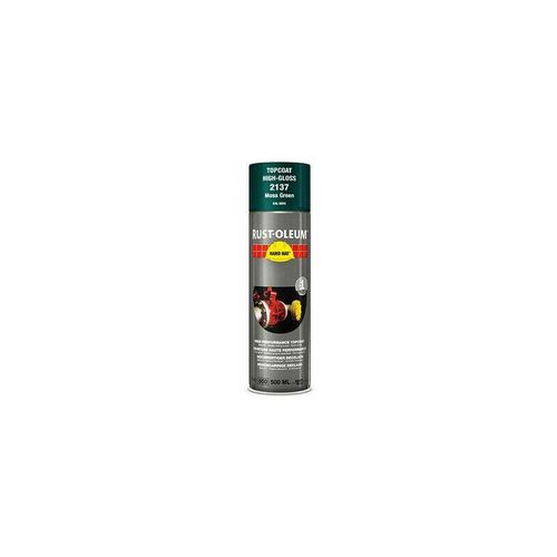 Hard hat Deckschicht RAL6005 – Moosgrün 500ml, schnelltrocknendes Industrielack-Spray – Grün