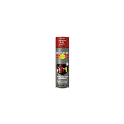 Hard hat Deckschicht RAL3000 – Feuerrot 500ml, schnelltrocknendes Industrielack-Spray – Rot