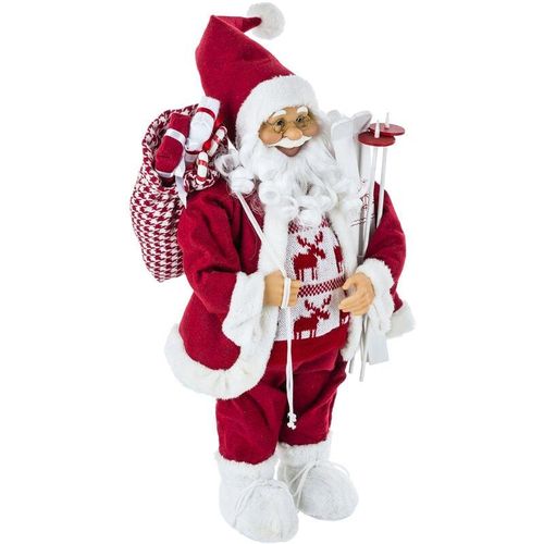 Stehender traditioneller weihnachtsmann - Dekoration - 60 cm - Feeric lights & christmas - Weihnachtsmann