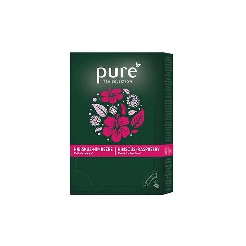 pure Hibiskus-Himbeere Früchtetee Tee 25 Portionen