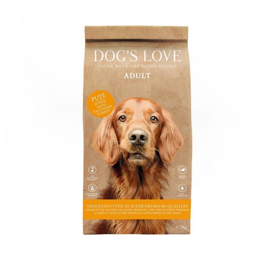 DOG'S LOVE Trocken Pute 2kg