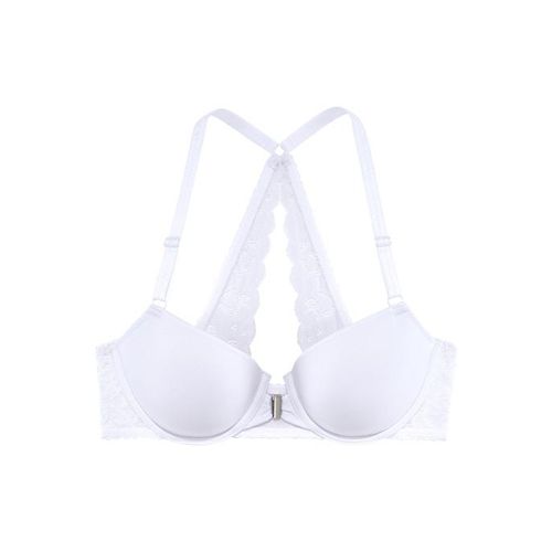 LASCANA Schalen-BH 'Premium Dessous' weiß Gr. 90D. Mit Bügel