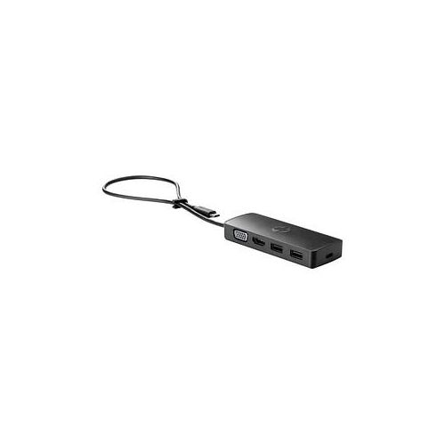 HP USB-Hub Reisehub G2 4-fach schwarz