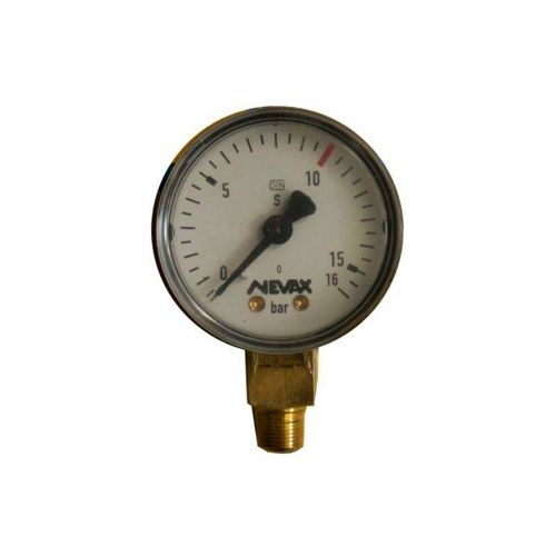 Sauerstoffmanometer: D.50 – bp. 16 bar Nevax