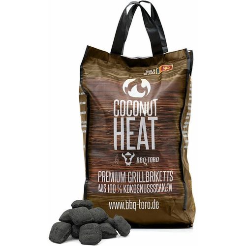 Bbq-toro – Coconut Heat Premium Grillbriketts 10 kg 100 % Kokosnuss Kohle