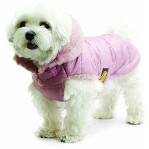 Hunde-Steppmantel für Malteser - Rosa - 43 cm - Fashion Dog