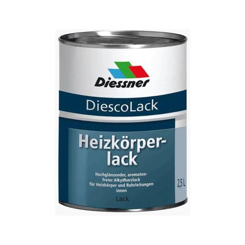 Diessner - DiescoLack Heizkörperlack Weiß 0,75 Liter