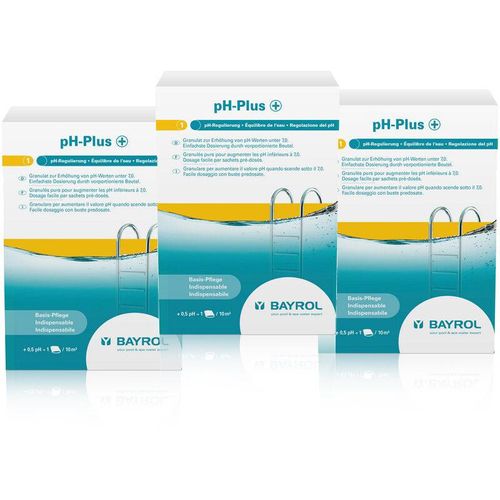 Bayrol Set 3 x pH-Plus á 1,5 kg