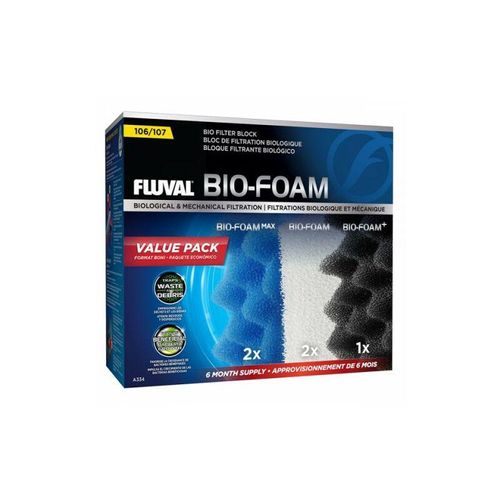 107 Bio-Foam-Pack 6 Monate - Fluval