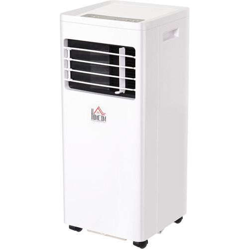 Mobile Klimaanlage, 2,1 kW 3-in-1 Klimagerät – Kühlen, Entfeuchtung und Ventilation – Luftentfeuchter, Ventilator, mit Fernbedienung, 24h Timer, 2