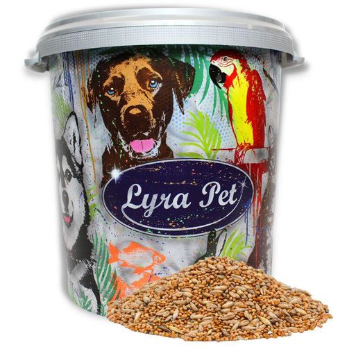 Lyra Pet - 10 kg ® Wellensittichfutter in 30 l Tonne