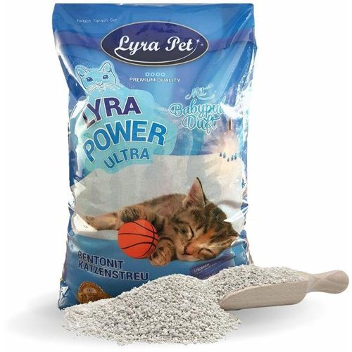 Lyra Pet - 2 x 15 Liter ® Lyra Power ultra excellent Katzenstreu + 2 Mäuse