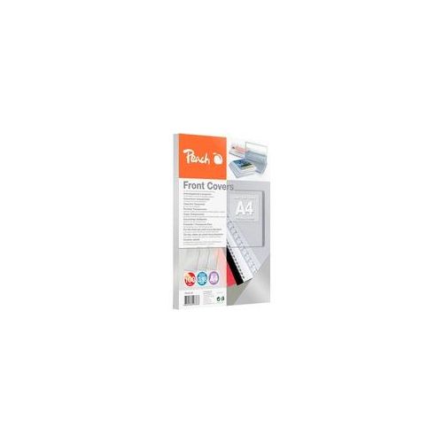 Einbanddeckel transparent A4 farblos, 100 Blatt