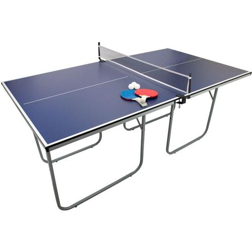 Tischtennisplatte Tischtennis Set klappbar faltbar profi Tischtennis Ping-Pong Tisch Tischtennistisch – Blau