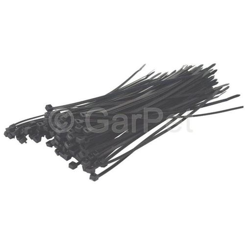Garpet - Kabelbinder wiederverwendbar schwarz Set 500 St.