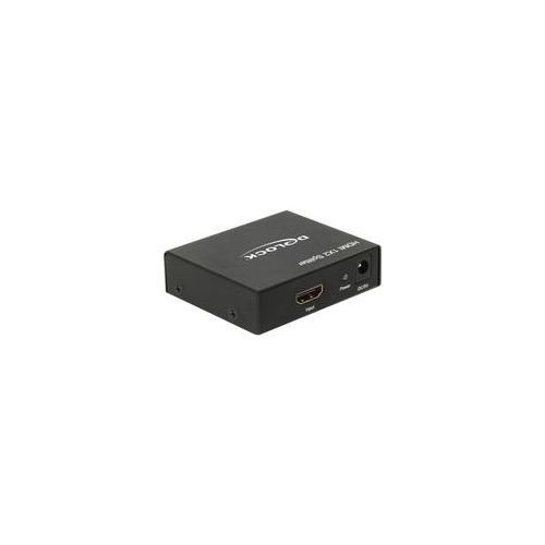 Splitter HDMI Buchse > 2x HDMI Buchse 4K, HDMI Splitter schwarz