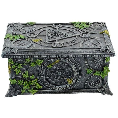 Nemesis Now Wiccan Pentagram Tarot Box Dekoartikel multicolor