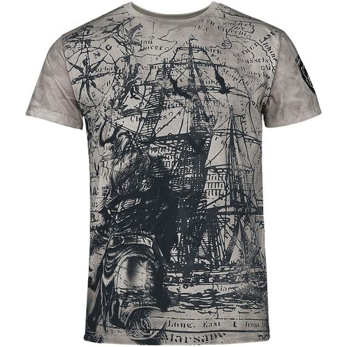 Black Premium by EMP Rebel Soul T-Shirt grau in XL