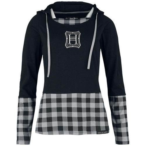 Harry Potter Hogwarts Kapuzenpullover schwarz in S