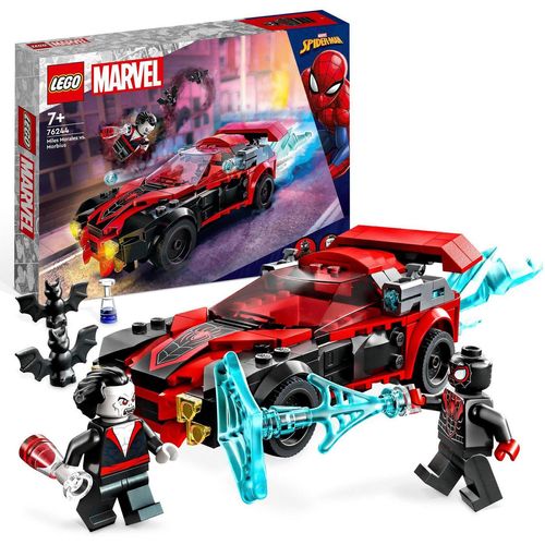 LEGO® Konstruktionsspielsteine Miles Morales vs. Morbius (76244), LEGO® Marvel, (220 St), Made in Europe, bunt