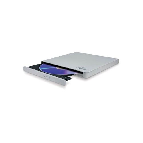 Hitachi - LG GP57EW40 Slim Portable DVD-Writer - DVD-RW (Brenner) - USB 2.0 - Weiß