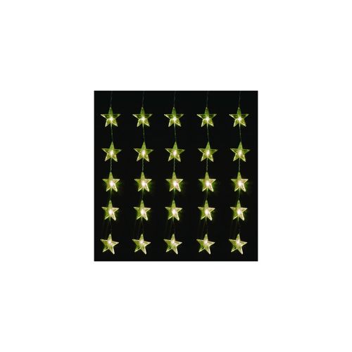 LEX 80er LED Sternenvorhang für Innen und Außen, IP44, 1 m