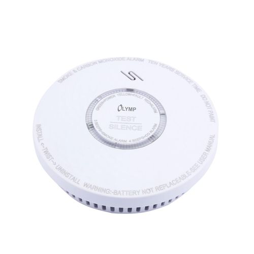 OLYMPIA Rauchmelder und Kohlenmonoxid Kombiwarnmelder 10 Jahre