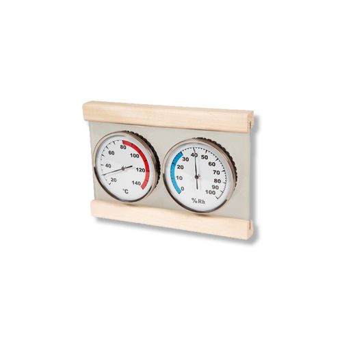 Karibu Klimamessstation Premium Saunathermometer Thermometer