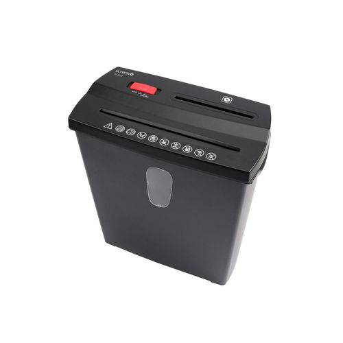 OLYMPIA PS 38 CD Aktenvernichter für Papier, CDs und Kreditkarten, Schwarz