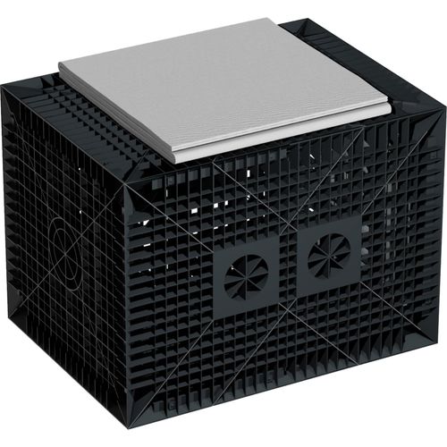 GreenLife Set Versickerung 280l Gartenentwässerung Sickerwürfel