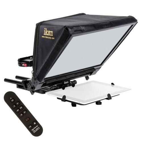 Ikan PT-ELITE-V2-RC Elite Tablet + iPad Teleprompter mit Fernbed.