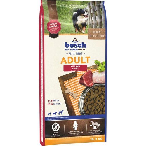 Bosch Adult Lamm & Reis 15 kg Hundefutter Trockenfutter