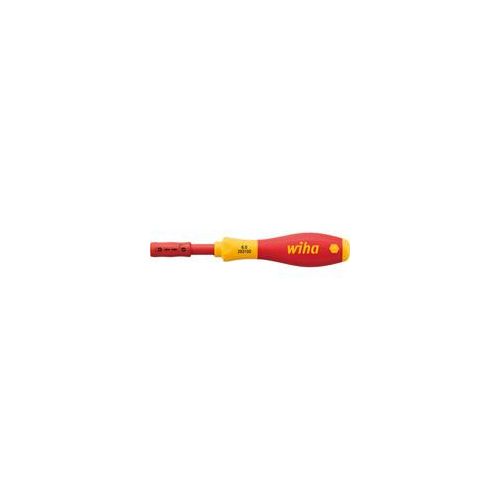 Schraubendreher-Bithalter SoftFinish electric slimVario rot/gelb, für 6mm slimBits